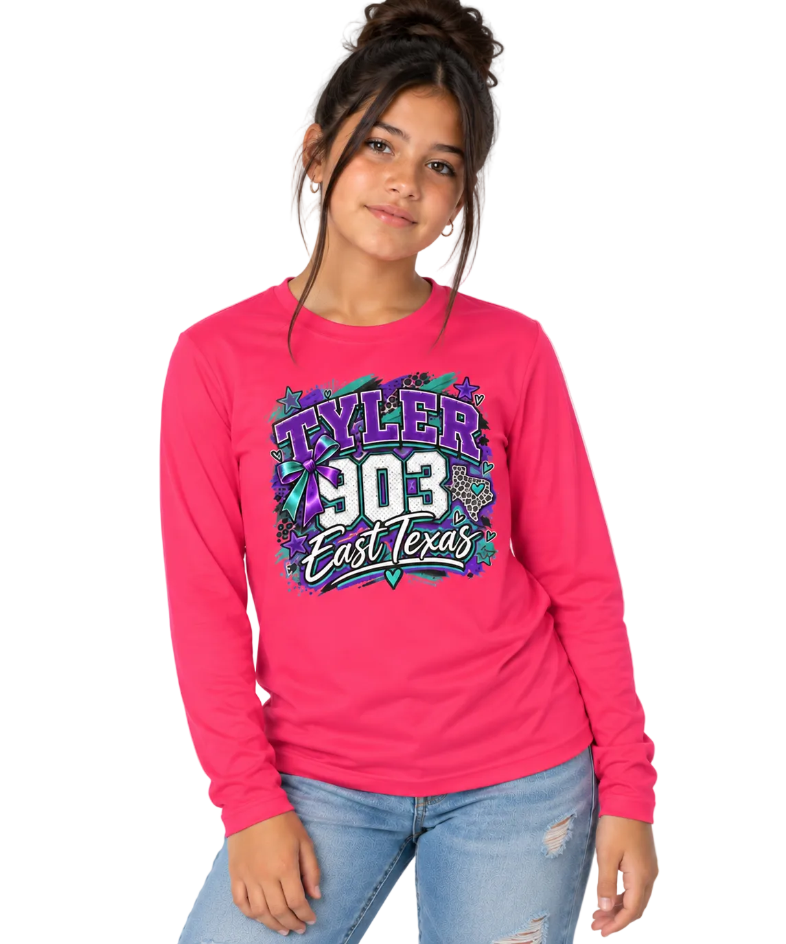 Tyler 903 Girls Long Sleeve Competitor Tee