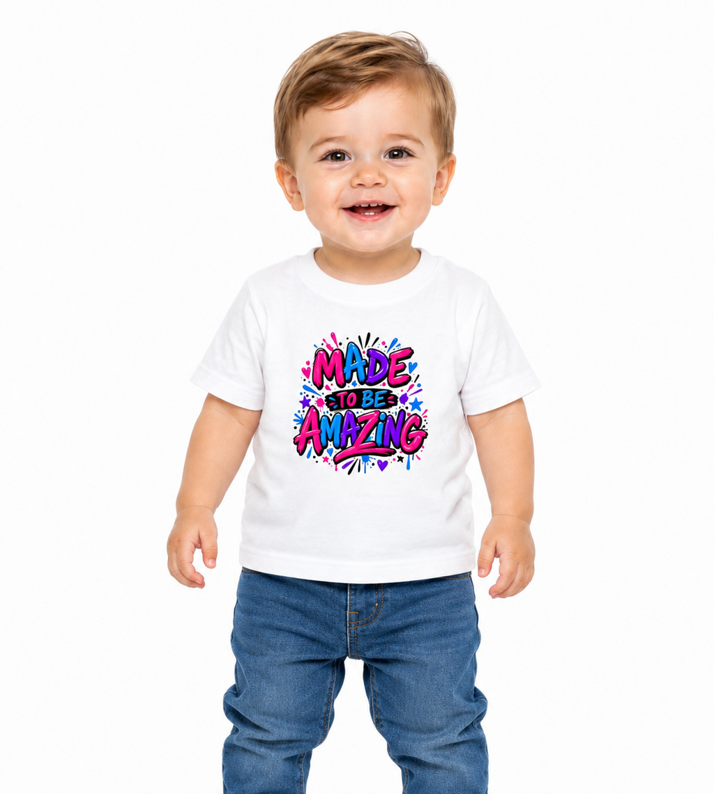Made to Be Amazing Baby & Toddler T-Shirt