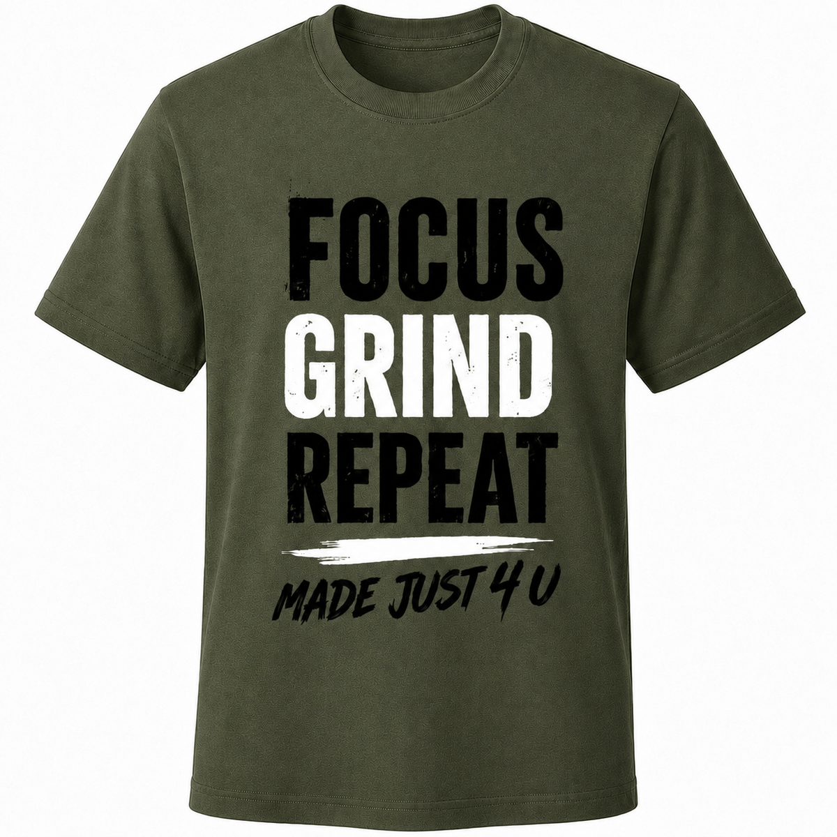 Focus Grind Repeat Unisex T-Shirt