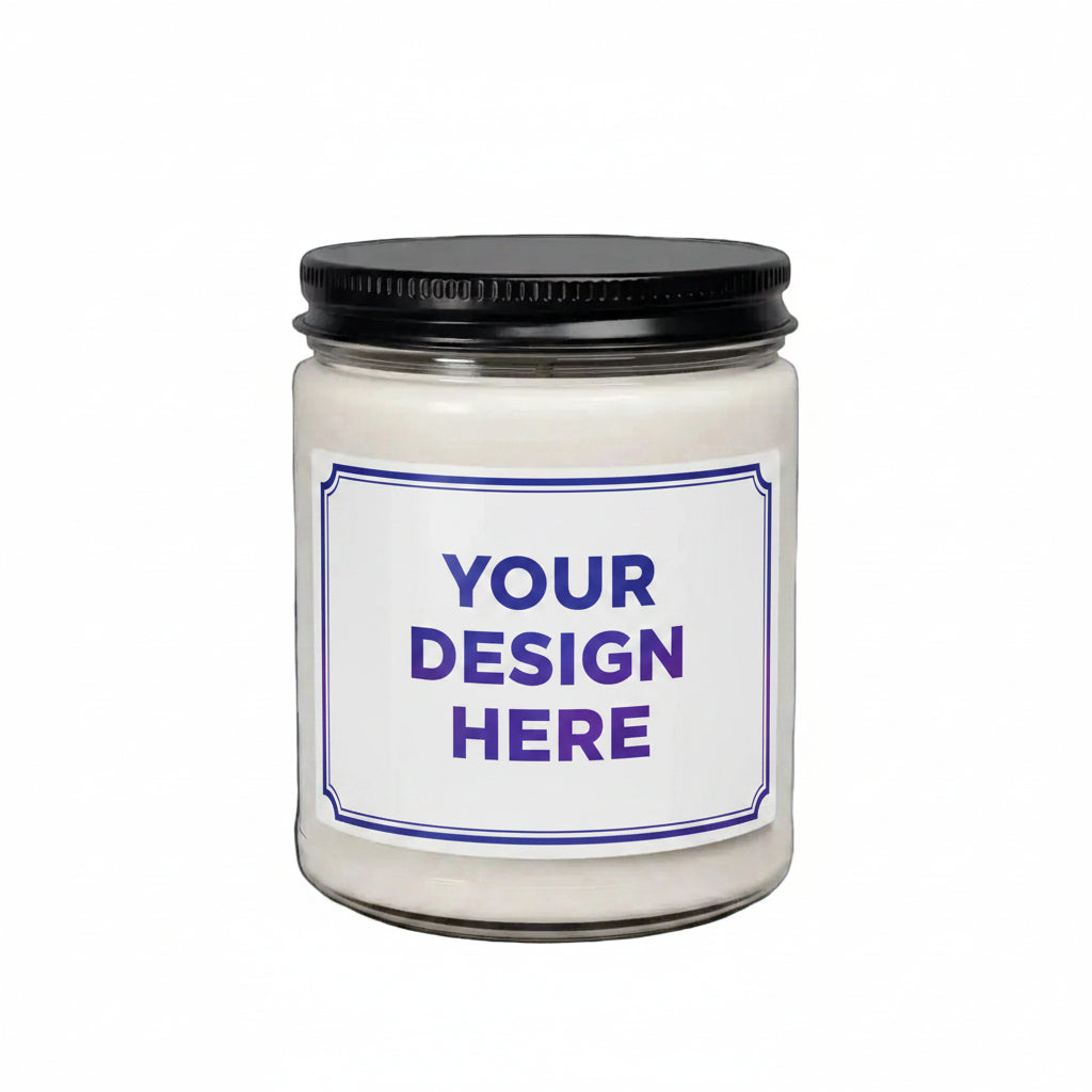 Personalized Photo Scented Soy Candle, 9oz