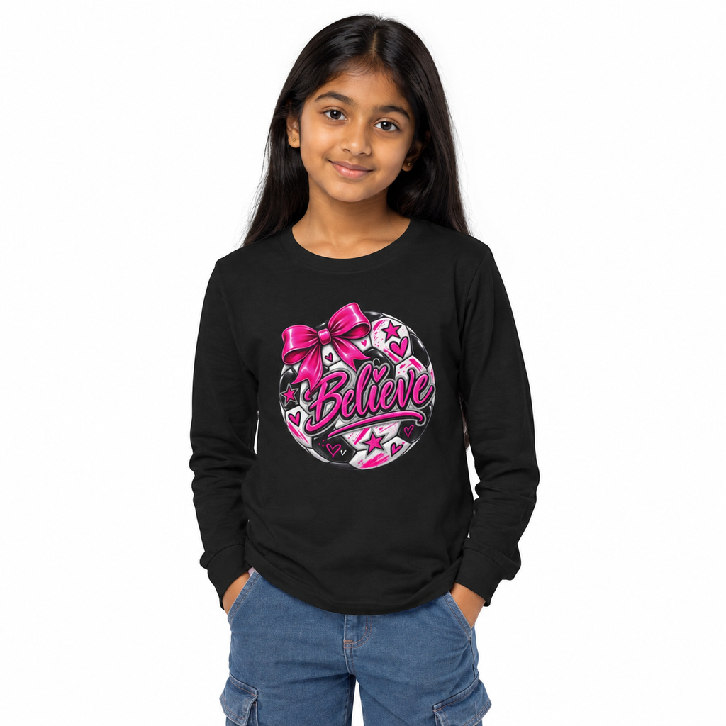 Believe Jersey Long Sleeve Tee