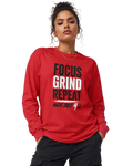 Focus Grind Repeat Long Sleeve Tee