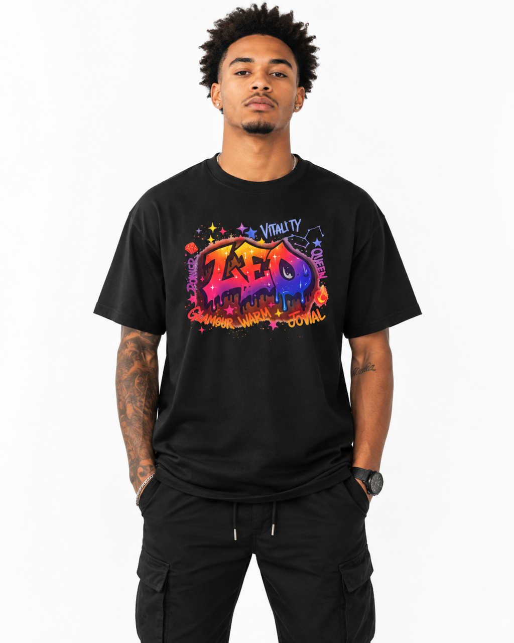 Leo Unisex Heavy Cotton Tee