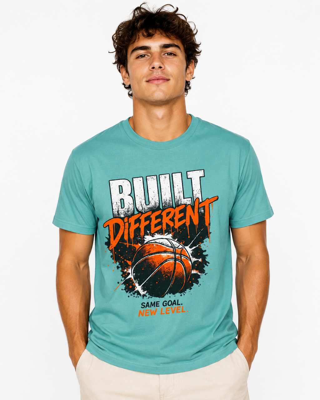 Built Different Basketball Adult T-Shirt