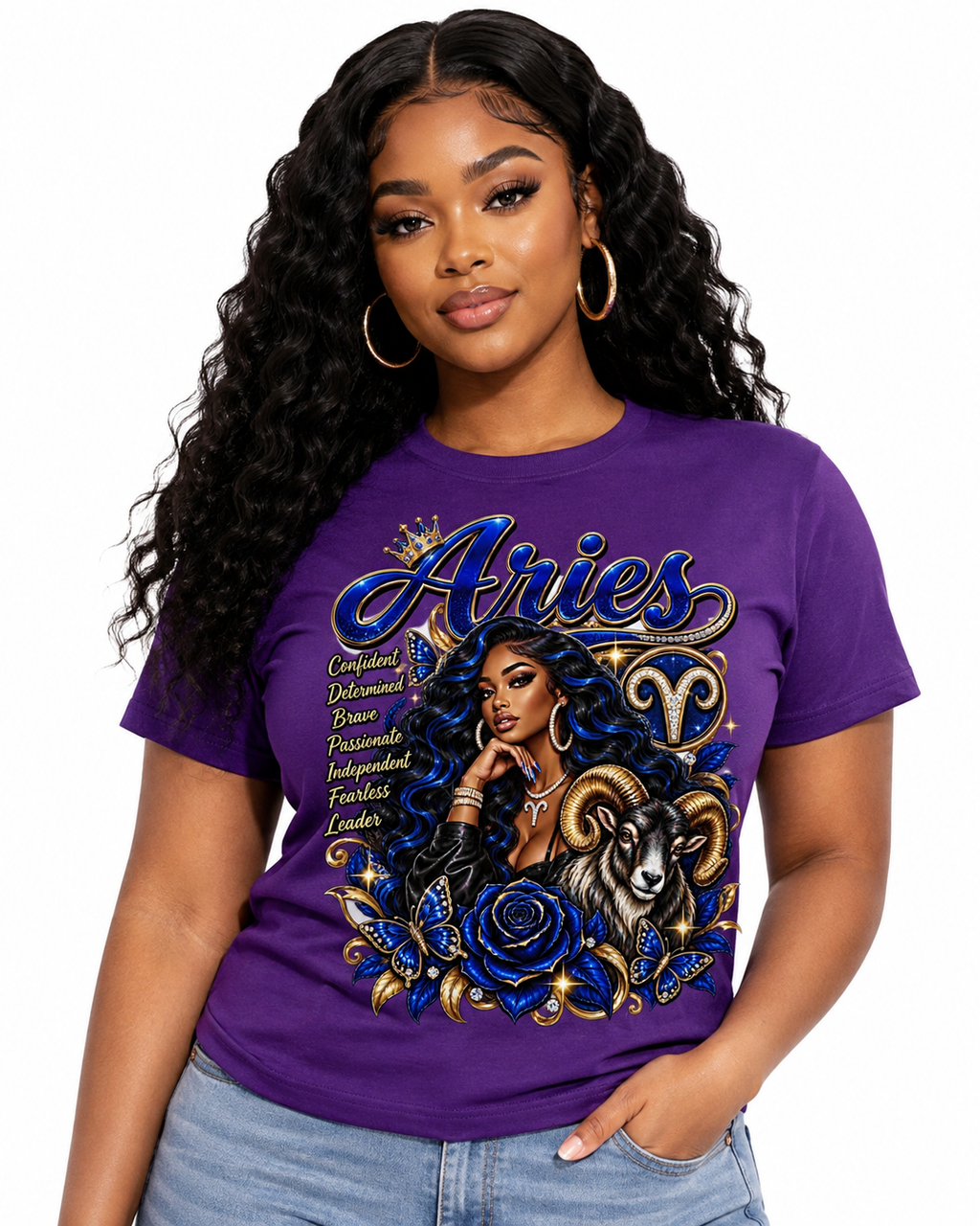 Aries  Heavy Cotton Tee