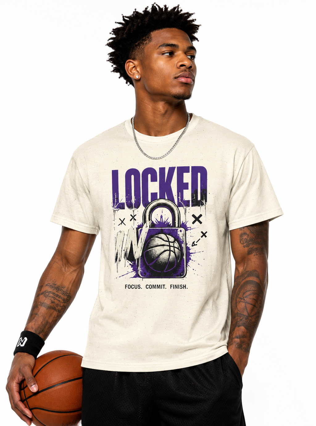 Locked In Women's Relaxed Graphic T-Shirt