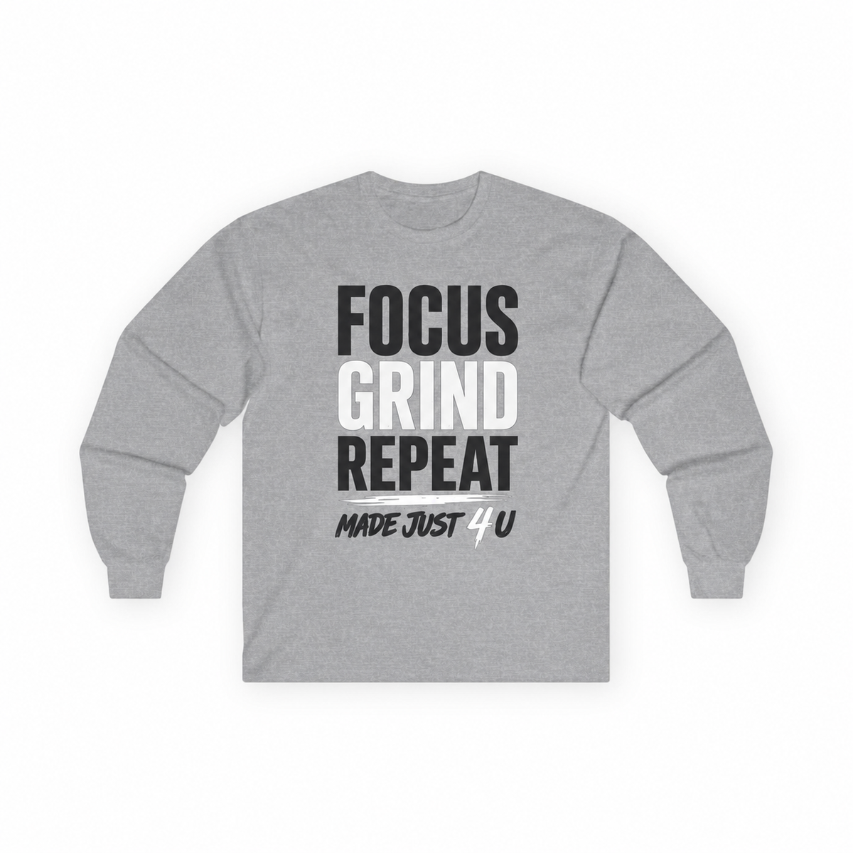 Focus Grind Repeat Long Sleeve Tee