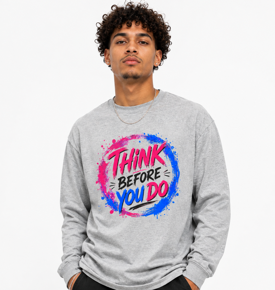 Think Before You Do Long Sleeve T-Shirt