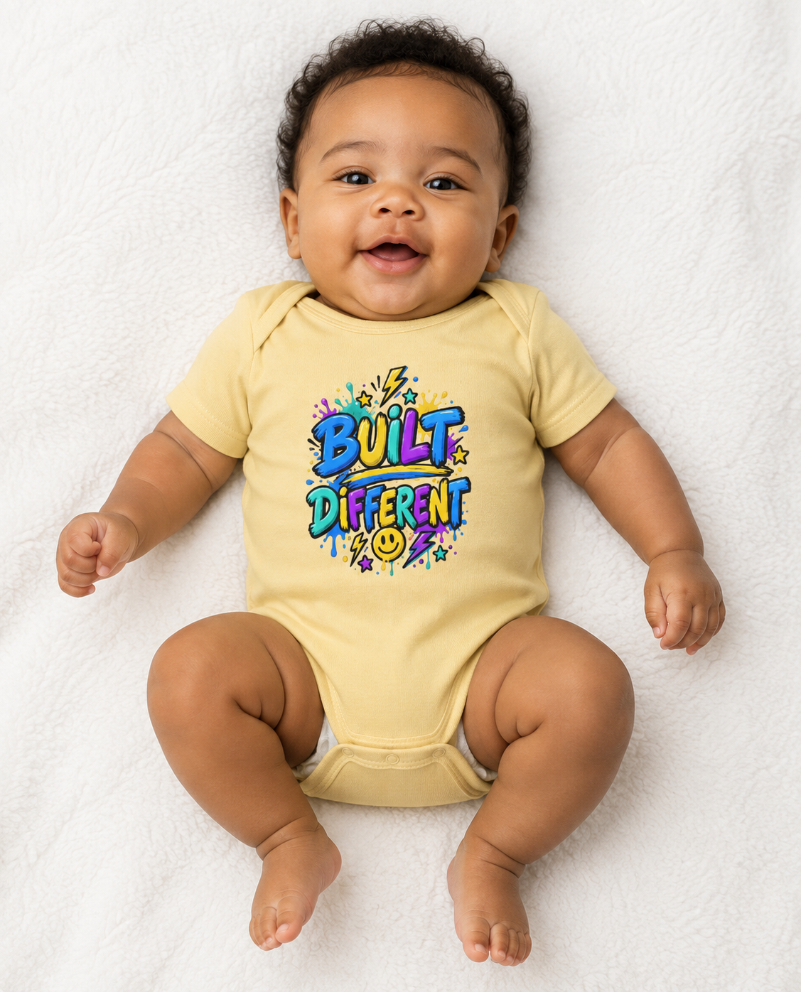 Built Different Baby Bodysuit
