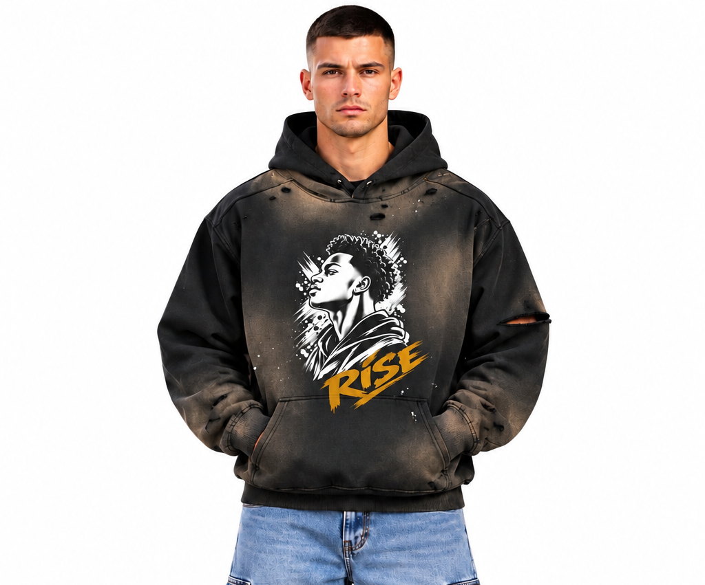 RISE Heavyweight Vintage Washed Oversized Hoodie