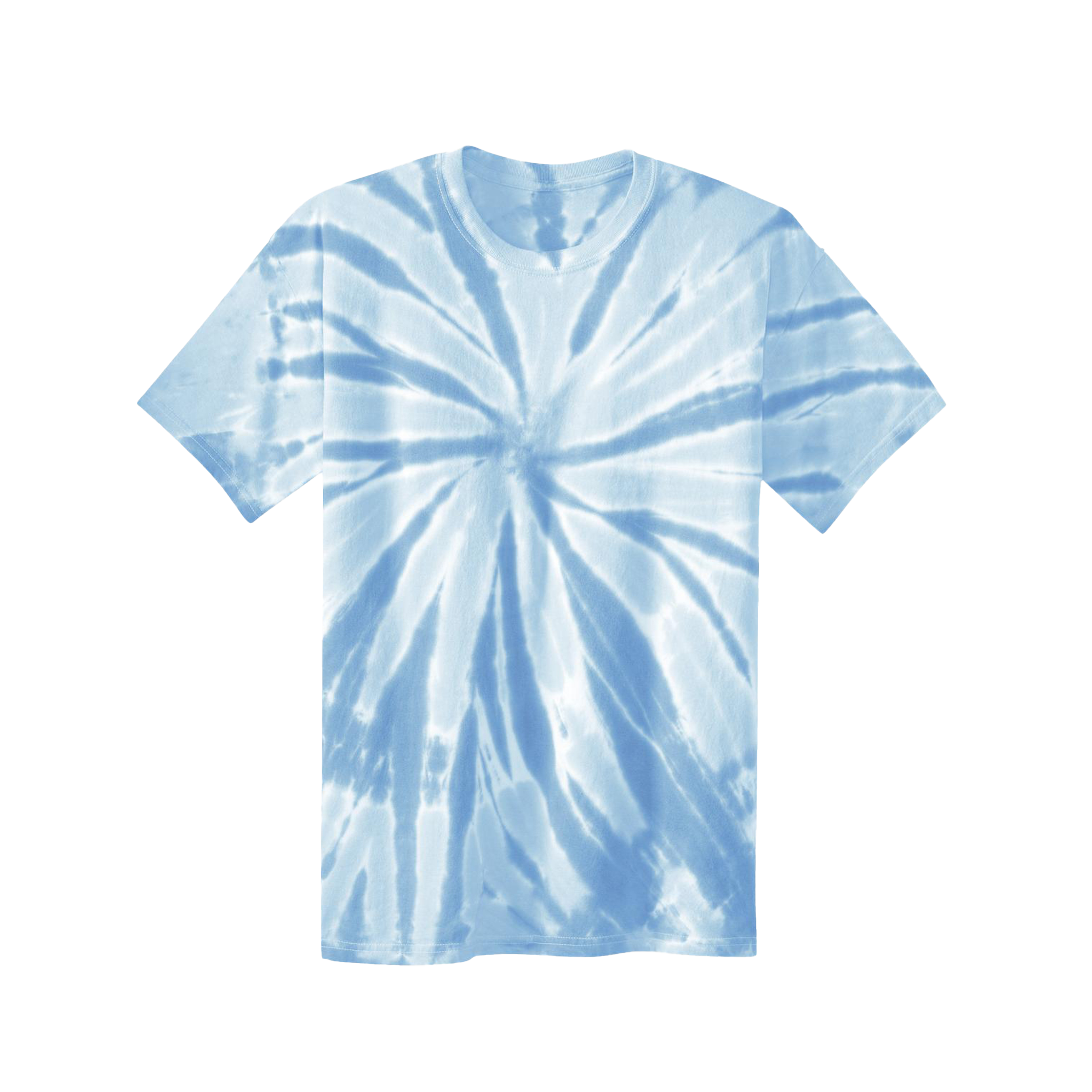 Youth Blue Emoji Vibe Tie-Dye Tee